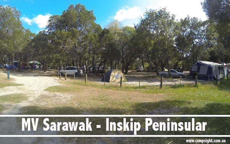 MV Sarawak - Inskip Point| 5 Campfire-friendly Campgrounds near Brisbane